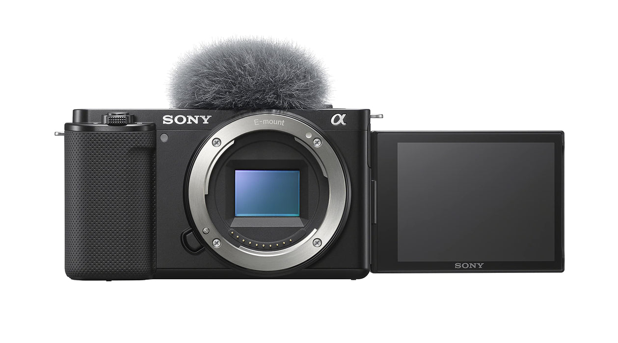 Sony ZV-E10 Mirrorless Camera Body (ILCZV-E10) (Black) - 2
