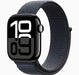 Apple Watch Series 10 42mm Jet Black Aluminium Case With Black Sport Band M/l Gps Mwwf3qc/a - 1