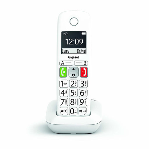 Gigaset Wireless Landline Phone E290 White (S30852-H2901-D202) - 2