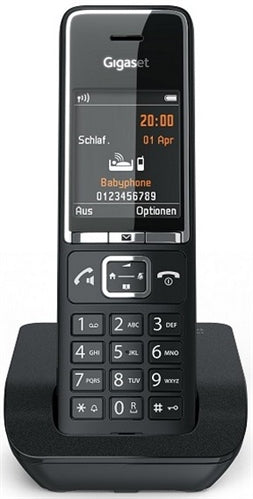 Gigaset Wireless Phone Comfort 550 Black Chrome S30852-H3001-D204 - 1