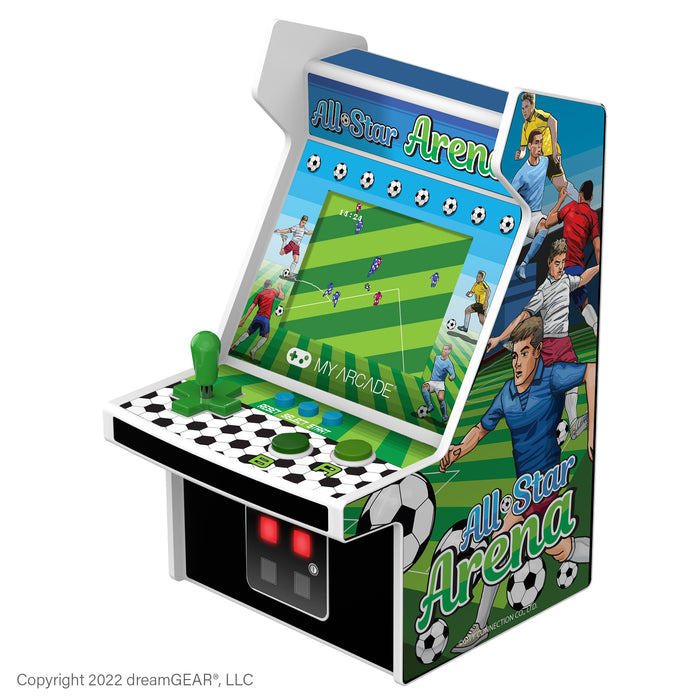 My Arcade Micro Player Allstar Arena 308 Games 6.75" Dgunl-4125 - 1