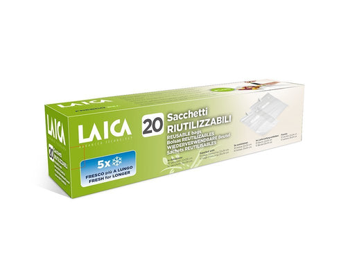 Laica 20 REUsable Bags 10-22x34 and 10-26x34 Vt3521 - 1
