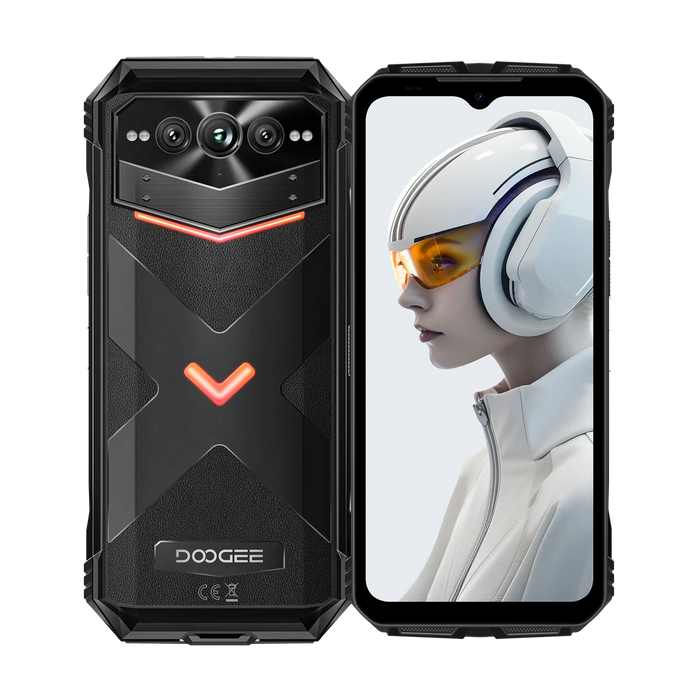 Doogee V Max Plus (5G, Dual SIM, Global) Rugged Phone (512GB+16GB, Pewter Gray) - BRAND NEW