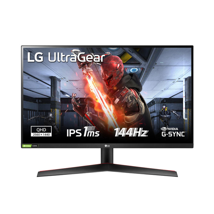 Lg Ultragear Gaming 27gn800p-B Monitor 27" Led Qhd Ips 144Hz G-Sync Black/red - 1
