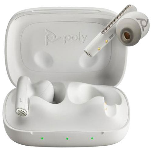 Poly Voyager Free 60 UC - Premium USB-C Wireless Headset in White - Image 4