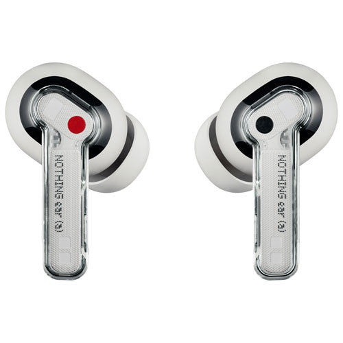 Nothing Ear (a) B162 Wireless Earbuds - Premium Sound in White - Image 2