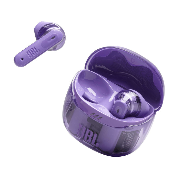 JBL Tune Flex Ghost Edition Wireless Earbuds - Purple - Image 9
