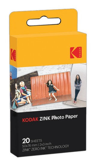 Kodak Zink Paper 2x3" 2o Pcs Rodz2x320 - 1