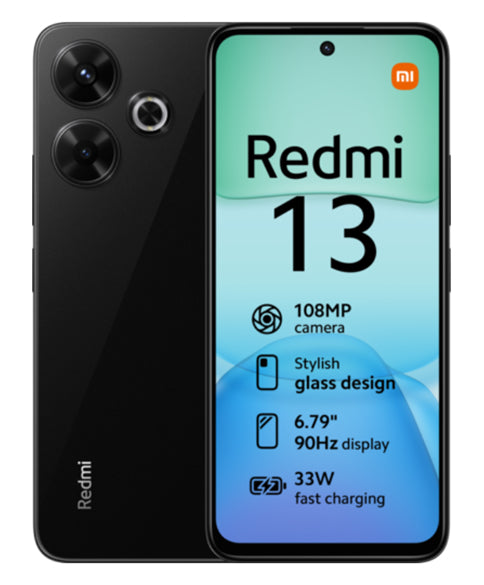 Xiaomi Redmi 13 6+128gb Nfc Midnight Black  - 1
