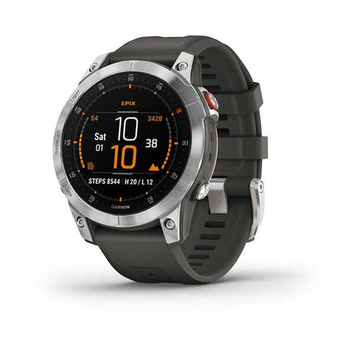 Garmin Epix Gen 2 Premium Active Smartwatch Silver 010-02582-01 - 1