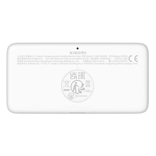 Xiaomi Temperature and Humidity Monitor Clock White Bhr5435gl - 2
