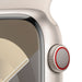 Apple Watch Series 9 Mrm83ql/a 45mm Starlight Aluminium Case With Strlight Sport Band S/m Cellu - 3