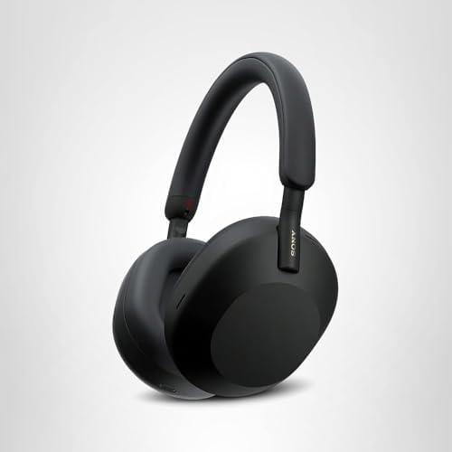 Sony WH-1000XM5 Wireless Noise-Canceling Over-Ear Headphones - Black - Image 4