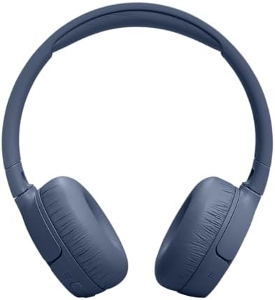 JBL Tune 670NC Wireless On-Ear Headphones - Active Noise Cancelling, Blue - Image 2