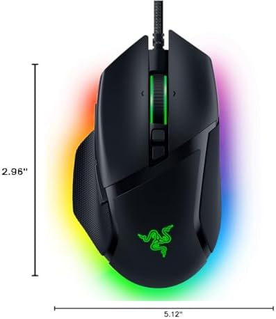 Razer Basilisk V3 RGB Gaming Mouse - Customizable Ergonomic Design - Image 2
