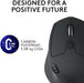 Logitech M720 Wireless Triathlon Mouse - Versatile Multi-Device Connectivity - Image 11