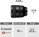 Sony FE 50mm F/1.2 GM Lens - Premium Full-Frame Fast Prime Lens (SEL50F12GM) - Image 4