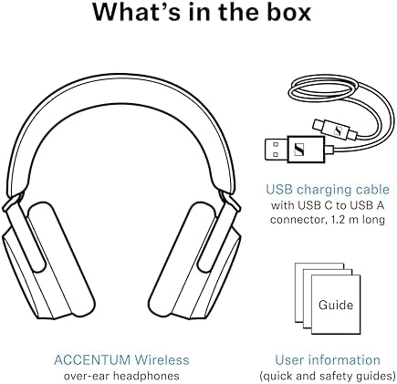 Sennheiser Accentum Over-Ear Wireless Headphones - Premium Sound in White - Image 7