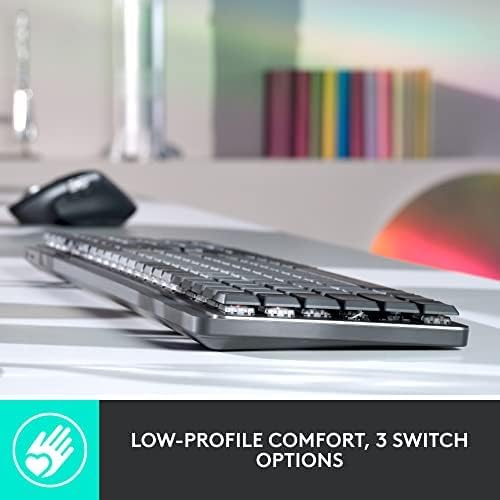 Logitech MX Mechanical Mini Wireless Keyboard - Compact Design for Mac - Image 5