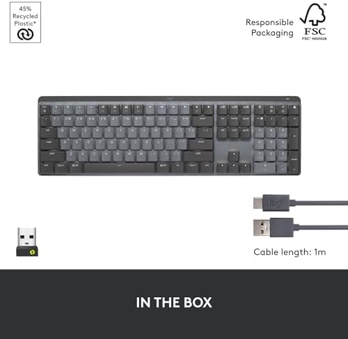 Logitech MX Mechanical Mini Wireless Keyboard - Compact Design for Mac - Image 13