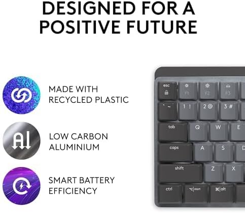 Logitech MX Mechanical Mini Wireless Keyboard - Compact Design for Mac - Image 6