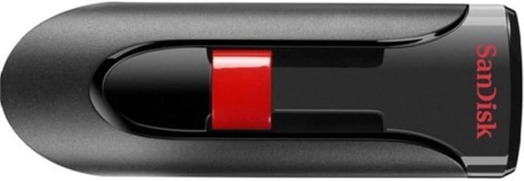 Sandisk Cruzer Glide USB 2.0 Flash Drive (64GB, SDCZ60-64G-B35) - 1