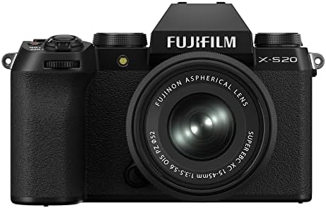 Fujifilm X-S20 Mirrorless Digital Camera - Compact 4K Video with XC15-45mm Lens - Image 2