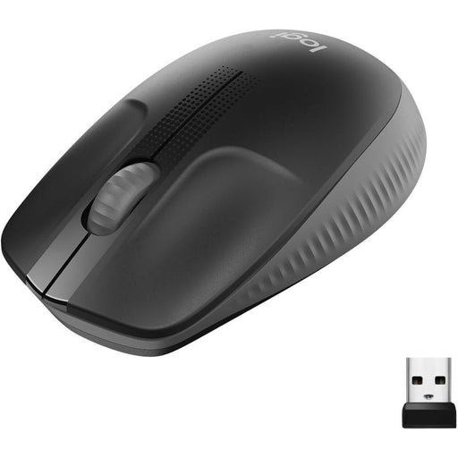 Logitech 190 Mouse (Black, 910-005913) - 1