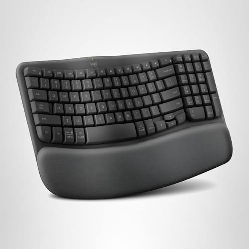 Logitech Wave Keys Wireless Keyboard - Ergonomic Design, Model 920-012281 - Image 11