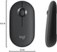 Logitech M350 Pebble Mouse - Sleek Wireless Design, Model 910-005576 - Image 4