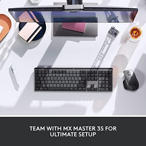Logitech MX Mechanical Mini Wireless Keyboard - Compact Design for Mac - Image 11