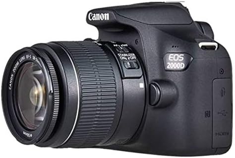 Canon EOS 2000D Digital Camera Kit - 24.1MP DSLR with EF-S 18-55mm Lens - Image 6