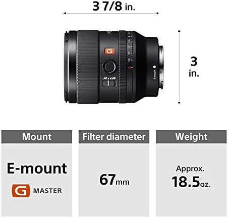 Sony FE 35mm F/1.4 GM Lens - Premium Full-Frame Mirrorless Lens (SEL35F14GM) - Image 7