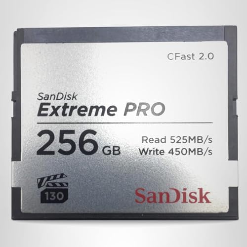 SanDisk Extreme PRO CFast 2.0 Memory Card - 256GB High-Speed Storage - Image 2