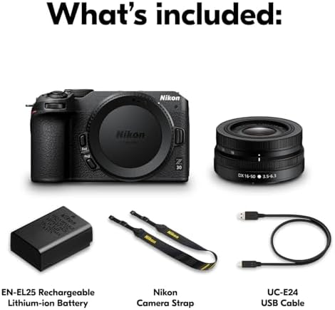Nikon Z30 Kit - Compact Mirrorless Camera with 16-50mm Lens - Image 9