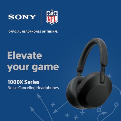 Sony WH-1000XM5 Wireless Noise-Canceling Over-Ear Headphones - Black - New - Image 2