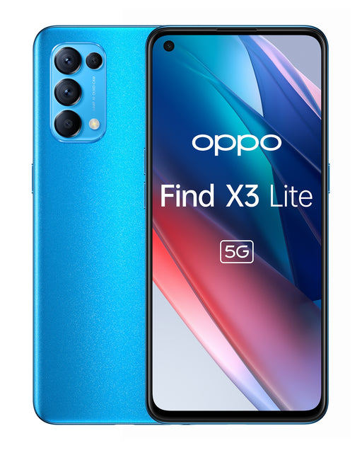 Oppo Find X3 Lite 8+128gb Ds 5g Astral Blue  - 1