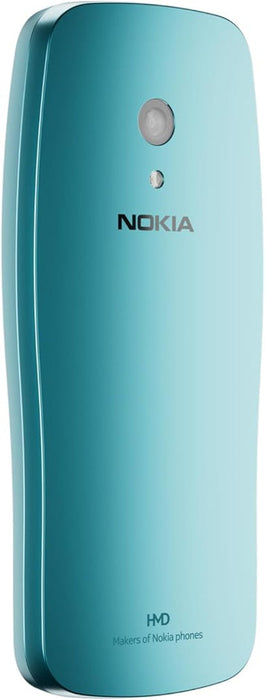 Nokia 3210 Flip Phone - Stylish Scuba Blue Design, Model TA-1618 DS - Image 4