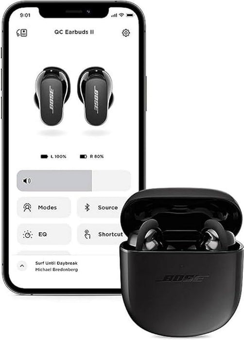Bose QuietComfort Noise-Canceling True Wireless Earbuds II (Triple Black) - 3
