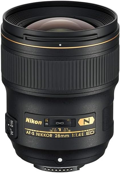 Nikon AF-S 28mm f/1.4E ED Lens - Professional Wide-Angle Lens - Image 2