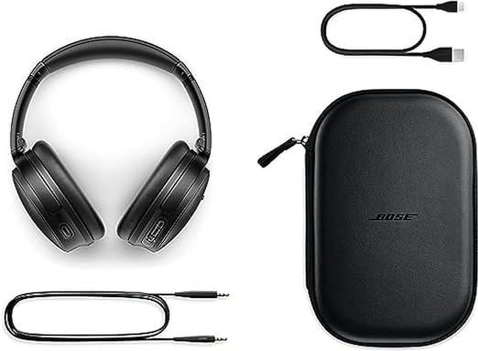 Bose QuietComfort 45 Noise-Canceling Wireless Over-Ear Headphones (Black) - 3