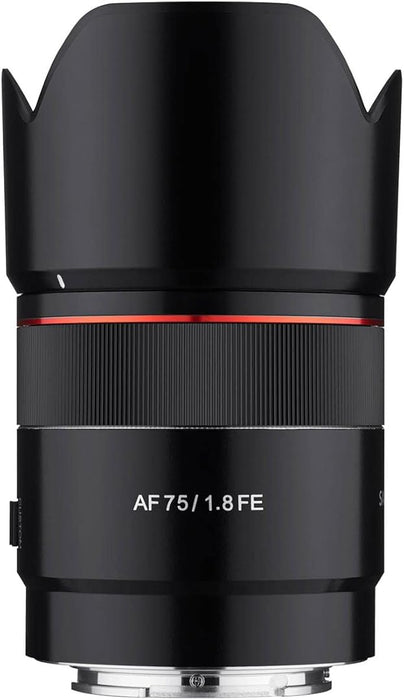 Samyang AF 75mm f/1.8 Lens for Sony E Mount - 1