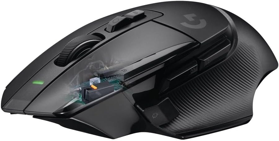 Logitech G502 X Lightspeed Wired Gaming Mouse - High-Performance Black Gaming Mouse - Image 4