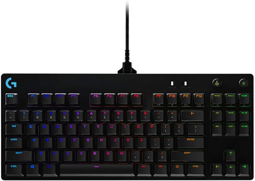 Logitech G PRO Wired Gaming Keyboard - High-Performance Mechanical Keyboard (910-009398) - Image 1
