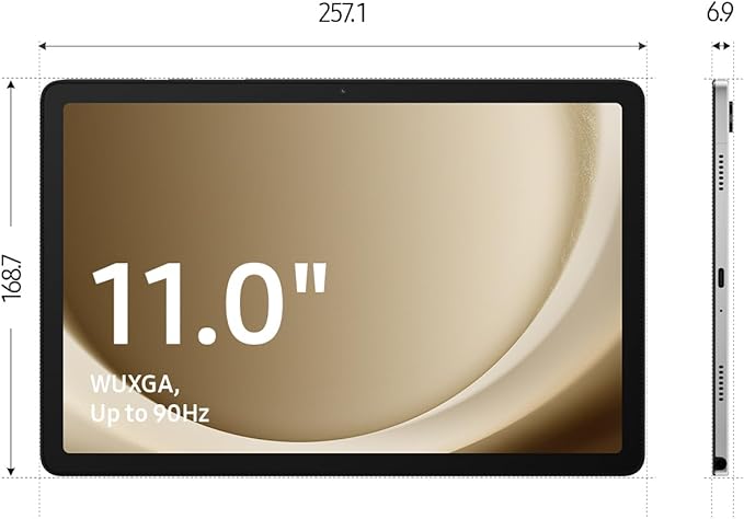 Samsung Galaxy Tab A9+ SM-X216 5G - 128GB Storage, 8GB RAM, Silver - Image 2