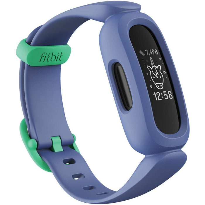 Fitbit Ace 3 for Kids (Blue/Astro Green) - 1