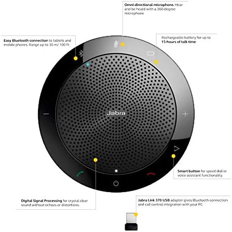 Jabra Speak 510+ MS Speakerphone (7510-309, Bundle) - 2