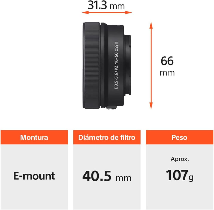 Sony E PZ 16-50mm F3.5-5.6 OSS Lens - Compact Zoom for Mirrorless Cameras - Image 6