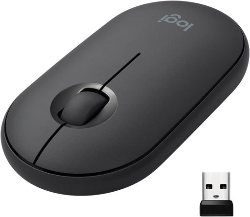 Logitech M350 Pebble Mouse - Sleek Wireless Design, Model 910-005576 - Image 1