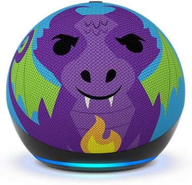 Amazon Echo Dot Kids Edition (5th Generation, Dragon) - 1